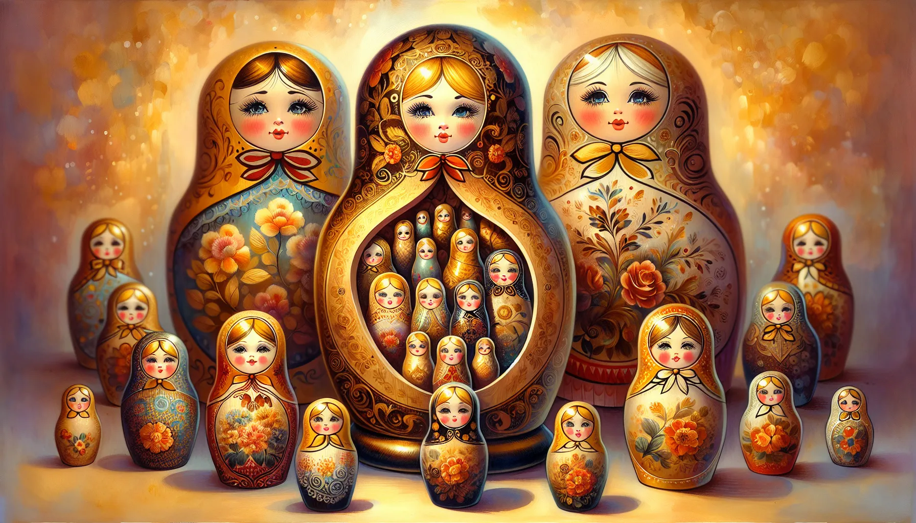 Signification complete de la matriochka russe