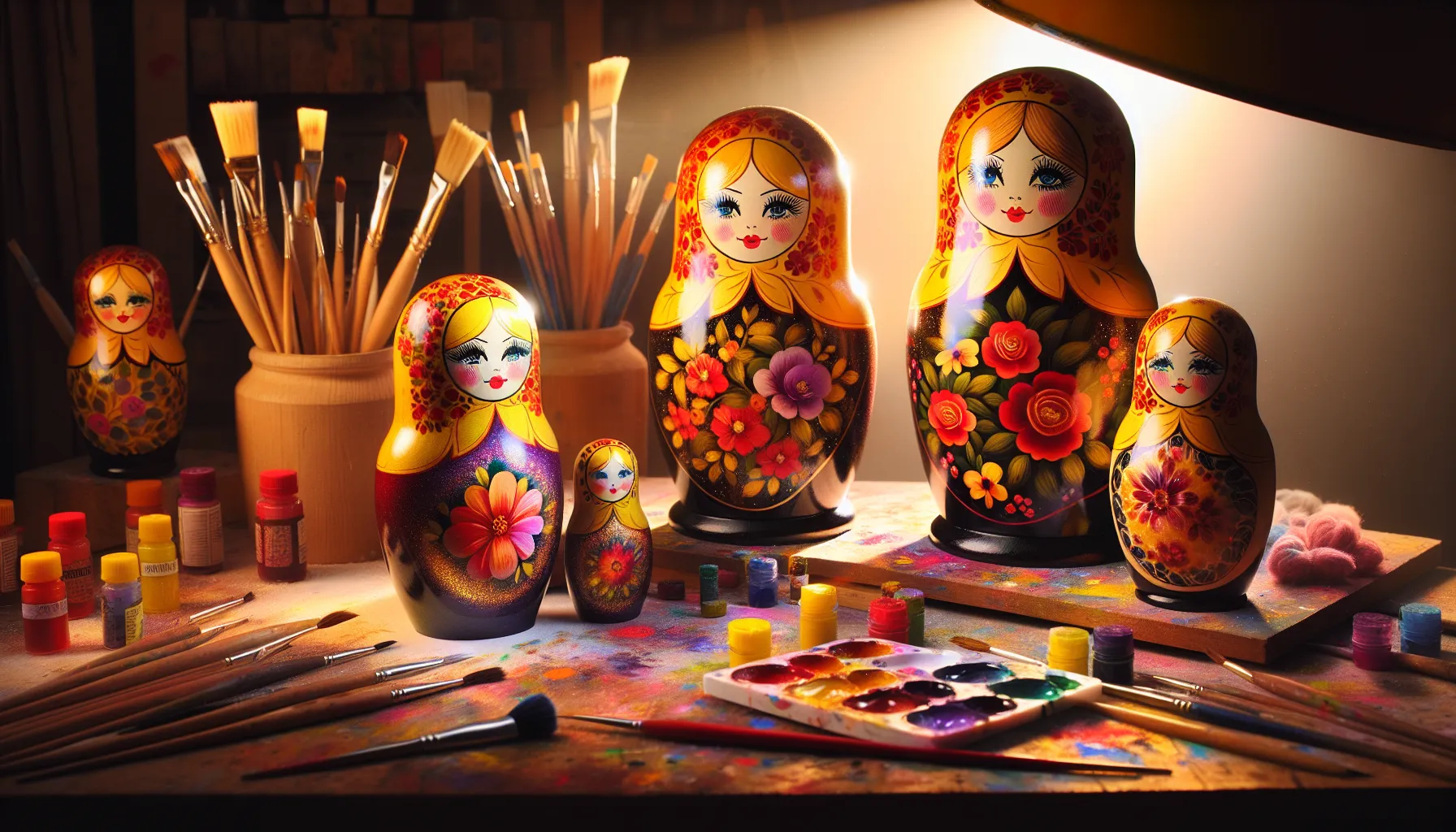 Les trois grands styles regionaux de matriochkas russes avec leurs motifs distinctifs